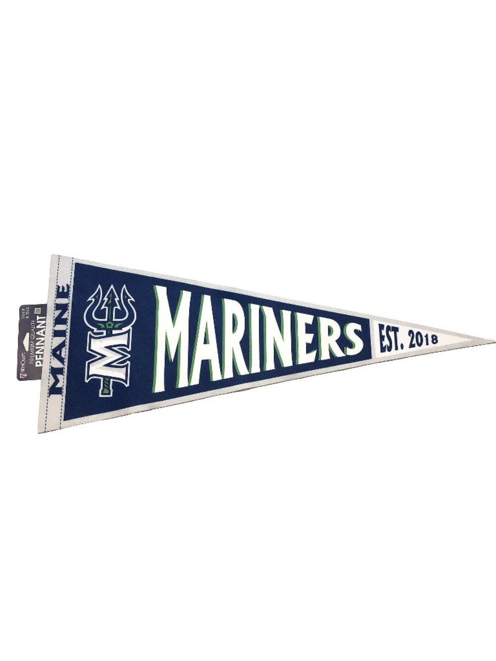 Maine Mariners Hockey Wincraft ECHL Team Logo Pennant Brand New w/ Tag USA Made